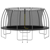 ZNTS Trampoline Set Round 488x90 cm 150 kg 92953