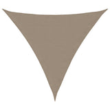 Sunshade Sail Oxford Fabric Triangular 6x6x6 m Taupe 135460