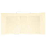 ZNTS Paper Bags 250 pcs with Handles Yellow 32x17x25 cm 4101789