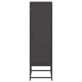 Highboard Black 36x39x123 cm Steel 846524