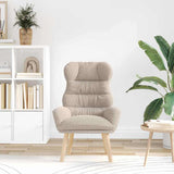 Armchair Light Grey 69 x 74 x 93 cm Sherpa Fabric 42001880