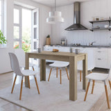 Dining Table Sonoma Oak 120x60x76 cm Engineered Wood 800435