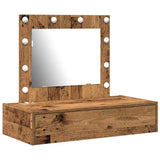 Dressing Table Brown 83 x 40 x 70 cm Engineered Wood 865233