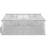 Reinforced Aluminium Greenhouse with Base Frame 9.025 m 41320