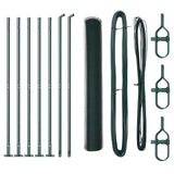 Welded Wire Fence with Concrete Base 10 x 1 m 3353480