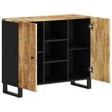Sideboard with 2 Doors 90x33x75 cm Solid Wood Mango 352925