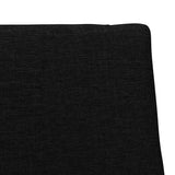 Upholstered Headboard Black 80 cm Solid Pine Wood 879146