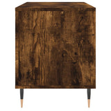 Record Cabinet Smoked Oak 100x38x48 cm Engineered Wood 831745
