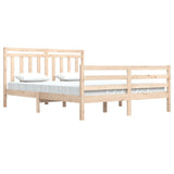 Bed Frame without Mattress 160x200 cm Solid Wood 3105325