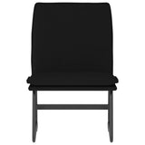 Lounge Chair Black 52x75x76 cm Fabric 351314