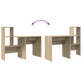 Desk Sonoma Oak 131.5 x 50 x 106.5 cm Engineered Wood 869300