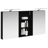 Bathroom Cabinet Set 3 pcs 120 x 10.5 x 60.5 cm Engineered wood 3403737