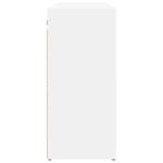 Shoe Cabinet with Shelf White 77.5 x 30 x 67 cm Engineered wood 808711