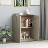 Sideboard Sonoma oak Engineered wood 60 x 30 x 75 cm Sideboard 800732