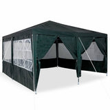 Party Tent Green 400 x 400 x 266 cm Polyethylene 42003428