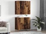 Highboard Old wood 69.5 x 34 x 180 cm Engineered Wood 3394578