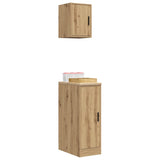 Garage Cabinets 2 pcs Artisan Oak Engineered Wood 3328295