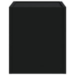 ZNTS Wall-mounted Bedside Cabinet Black 45x30x35 cm 848327