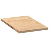 Kitchen Worktop 40x63.5x2.7 cm Solid Wood Oak Rectangular 4008995