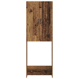 Toilet Cabinet HOORN Old Wood 66 x 25.5 x 190 cm 897363