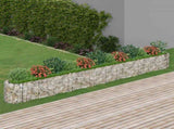 Gabion Raised Bed Galvanised Iron 470x50x50 cm 152029