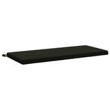 2-Piece Bench Cushions SOEST 2 pcs 100% Polyester Black 949343