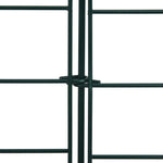ZNTS Lower Arch Garden Fence Set 77.5x64 cm Green 146104