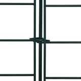 ZNTS Lower Arch Garden Fence Set 77.5x64 cm Green 146104