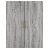 Highboard Grey Sonoma 69.5x34x180 cm Engineered Wood 3195841