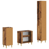 3 Piece Bathroom Cabinet Set ARNHEM Engineered Wood 3417853