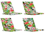 4-Piece High Back Bhair Cushions GEMERT 100% Polyester 946090