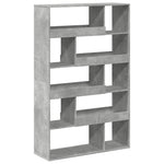 Bookcase Concrete Grey 100x33x156.5 cm Engineered Wood 3309342