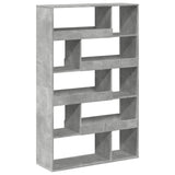 Bookcase Concrete Grey 100x33x156.5 cm Engineered Wood 3309342