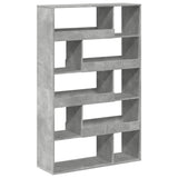 Bookcase Concrete Grey 100x33x156,5 cm Engineered Wood 3309342