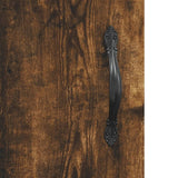 Wall Mounted Cabinets 2 pcs Smoked Oak Engineered Wood 3197894