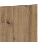 Wall Headboard Artisian Oak 240x1.5x80 cm Engineered Wood 856831