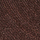 ZNTS Handmade Rug Jute Round 120 cm Brown 133672