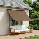 Awning Taupe 100 x 150 cm 180 g / m Polyester with PU Coated 42037114