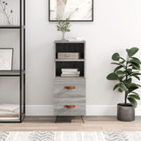 Sideboard Grey Sonoma 34.5x34x90 cm Engineered Wood 828642