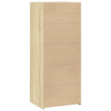 Highboard Sonoma Oak 50x41x124 cm Engineered Wood 846399