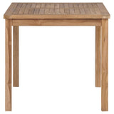 Garden Table 80x80x77 cm Solid Teak Wood 44996