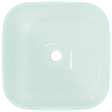 Basin Glass 42x42x14 cm Frosted 345242