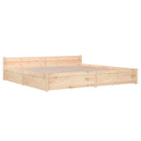 Bed Frame without Mattress with Drawers Super King 3103574