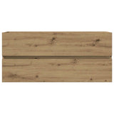 Sink Cabinet Artisan Oak 100x38.5x45 cm Engineered Wood 856253