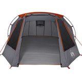 Tunnel Tent 3-Person Grey and Orange 328 x 228 x 115 cm 42004052