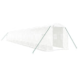Greenhouse with Steel Frame White 32 m 16x2x2 m 3188034