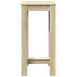 Bar Table Sonoma Oak 51x50x103.5 cm Engineered Wood 854402