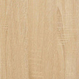 Record Cabinet Sonoma Oak 84.5x38x48 cm Engineered Wood 831952