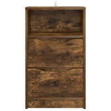 Bedside Table Smoked Oak 40 x 30 x 467 cm Engineered Wood 888917