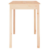 Dining Table 110x55x75 cm Solid Wood Pine 814249